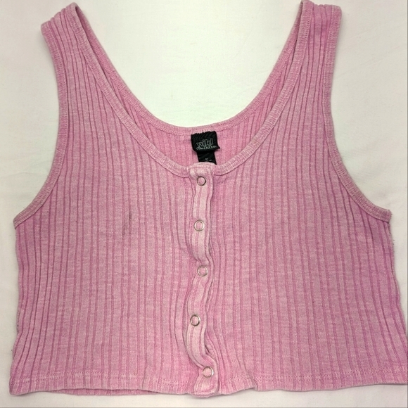 wild fable Tops - 🩷FREE🩷 Wild Fable Midriff Button-up Tank with Any Purchase of $8 or More 👇